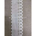 Ivory Raschel Cotton Lace for Garment Accessories